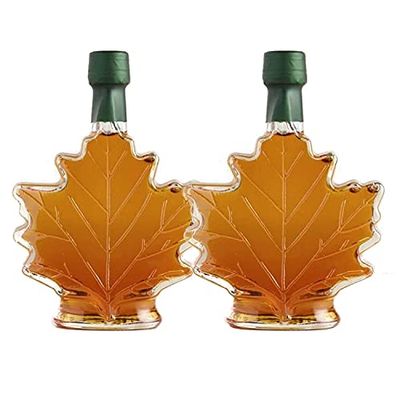 Butternut Mountain Farm Maple Leaf Syrup 2 Bottles 1.7 oz.EACH BUNDLE