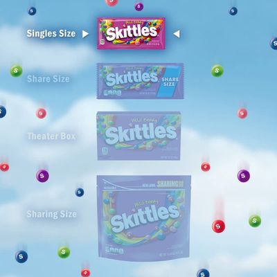 Wrigley Skittles, Wild Berry, 2.17 oz (36 count)