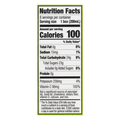 Juicy Juice Apple Juice Single Serve Slim, 54 Fluid Ounce, 8 Per Pack - 4 Packs Per Case
