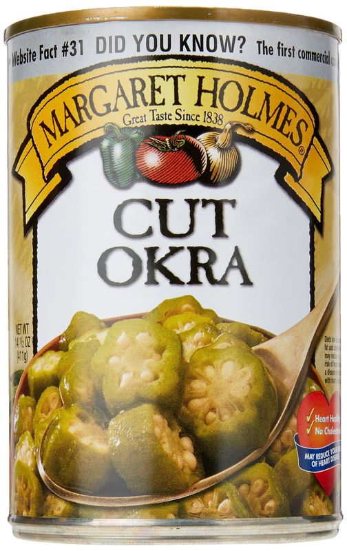 Margaret Holmes Cut Okra, 15 oz