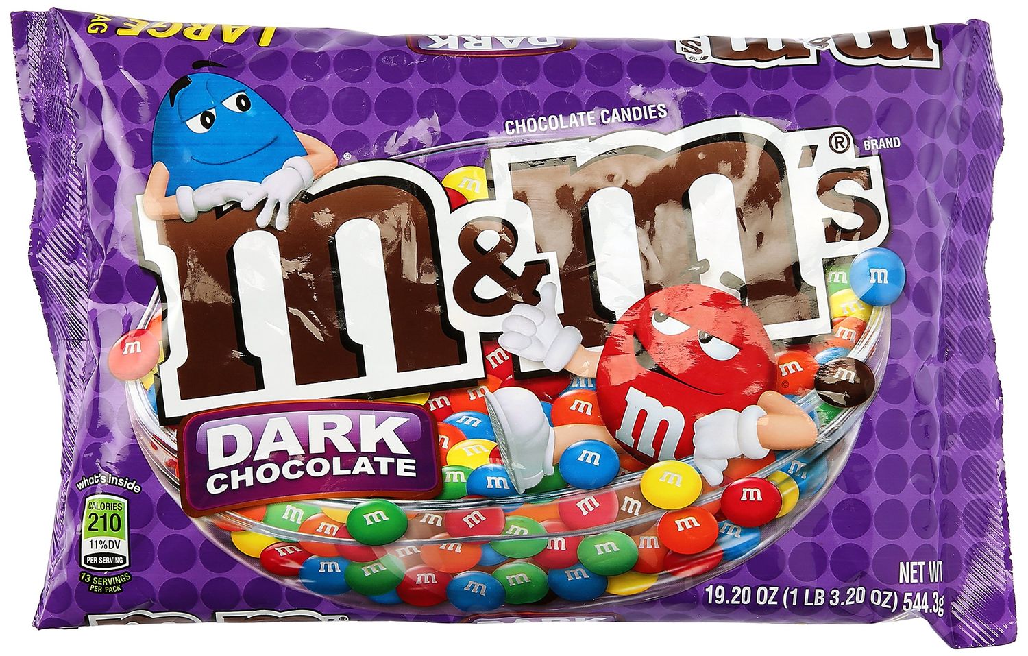 M&amp;M&#39;s Dark Chocolate, 19.2 oz