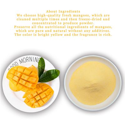 Mango Powder5.29oz Drink Milk Tea Shop Special Baking Cake Ingredients Pure Mango Flavor Freeze Dried Mango Powder