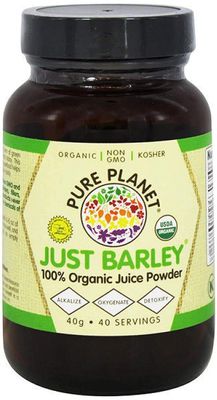 Pure Planet Just Barley Organic Juice Powder 40 Grams