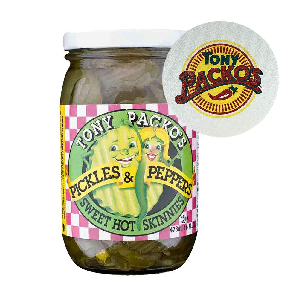 Tony Packos, T.P. Sweet Hot Skinnies, 16 Ounce