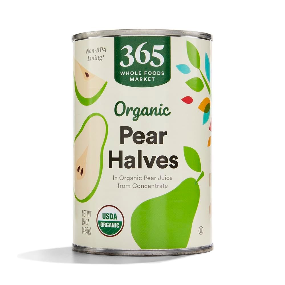 365 by Whole Foods Market, Pear Halves Organic, 15 Ounce