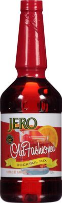 JERO Old Fashion Mix, Cocktail Mixer, Only Add Spirits &amp; Garnishes for Ideal Drink (33.8 Fl Ounce, Pack of 1)