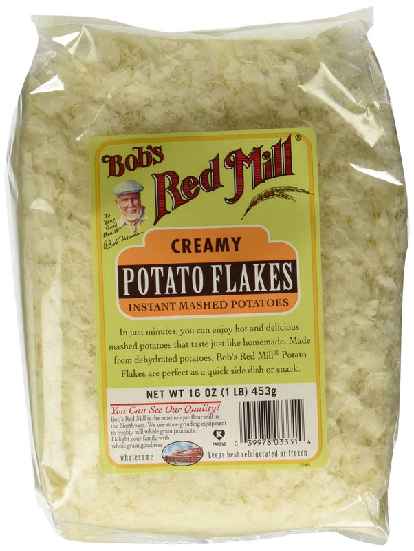 Bob&#39;s Red Mill Potato Flakes, 16-Ounce (Pack of 4)