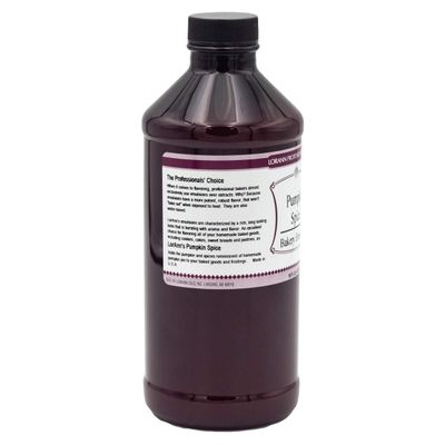 Lorann Oils Pumpkin Spice Bakery Emulsion: Genuine Pumpkin Spice Blend, Perfect for Boosting Fall Flavors in Cakes, Cookies & Desserts, Gluten-Free, Keto-Friendly, Pumpkin Spice Flavoring Essential