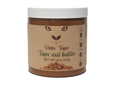 PALEO TIGER | ORIGINAL Tiger nut butter | AIP and Paleo compliant | Nut free high prebiotic butter | No sugar added | Whole 30 | Low food map | 8 ounces