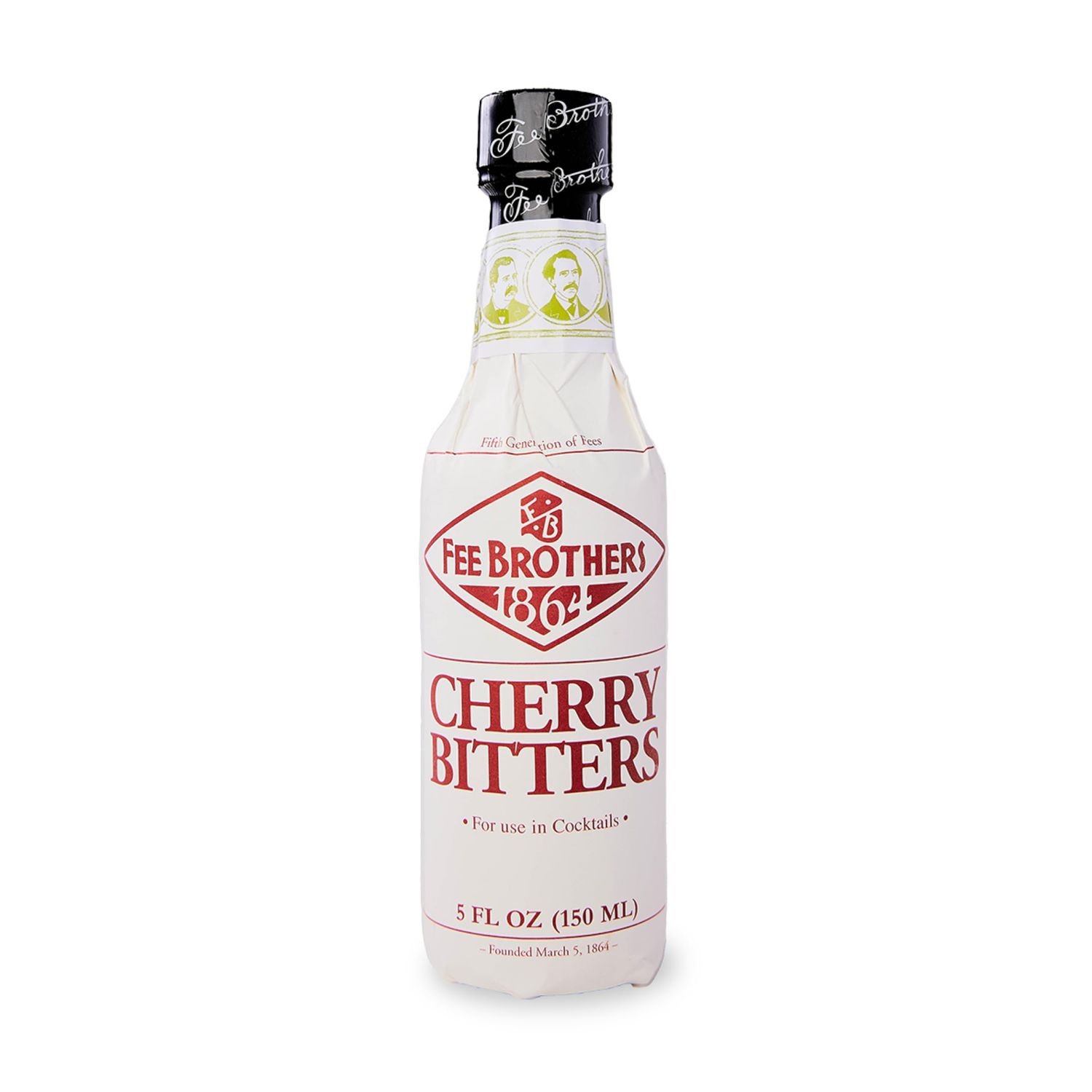 Fee Brothers Cherry Cocktail Bitters - Aromatic Cocktail Mixer &amp; Concentrated Flavoring, Gluten Free, Vegan-Friendly, 5 fl oz