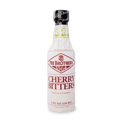 Fee Brothers Cherry Cocktail Bitters - Aromatic Cocktail Mixer &amp; Concentrated Flavoring, Gluten Free, Vegan-Friendly, 5 fl oz