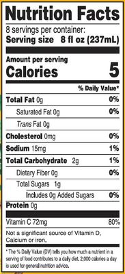 Langers 5 Cal Pineapple Juice Cocktail, 64fl oz (Pack of 8)