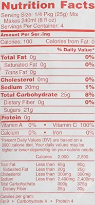 Hawaiian Sun Pass-o-guava POG Nectar Powder Drink Mix From Hawaii, 3.53 Ounce