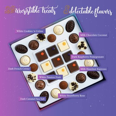 Astor Chocolate Gourmet Truffles Box - 29 piece