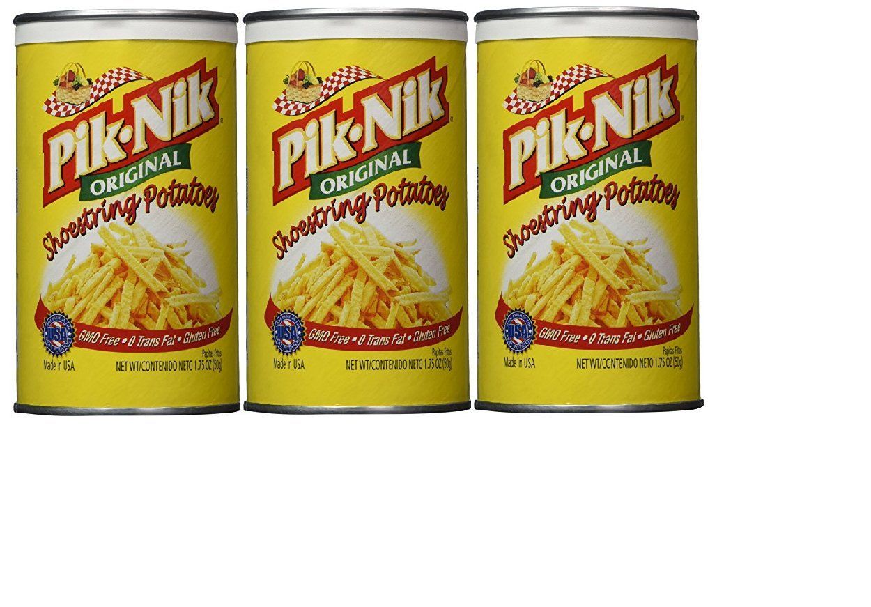 Pik-Nik Original Shoestring Potatoes, 1.75 oz (Pack of 3)