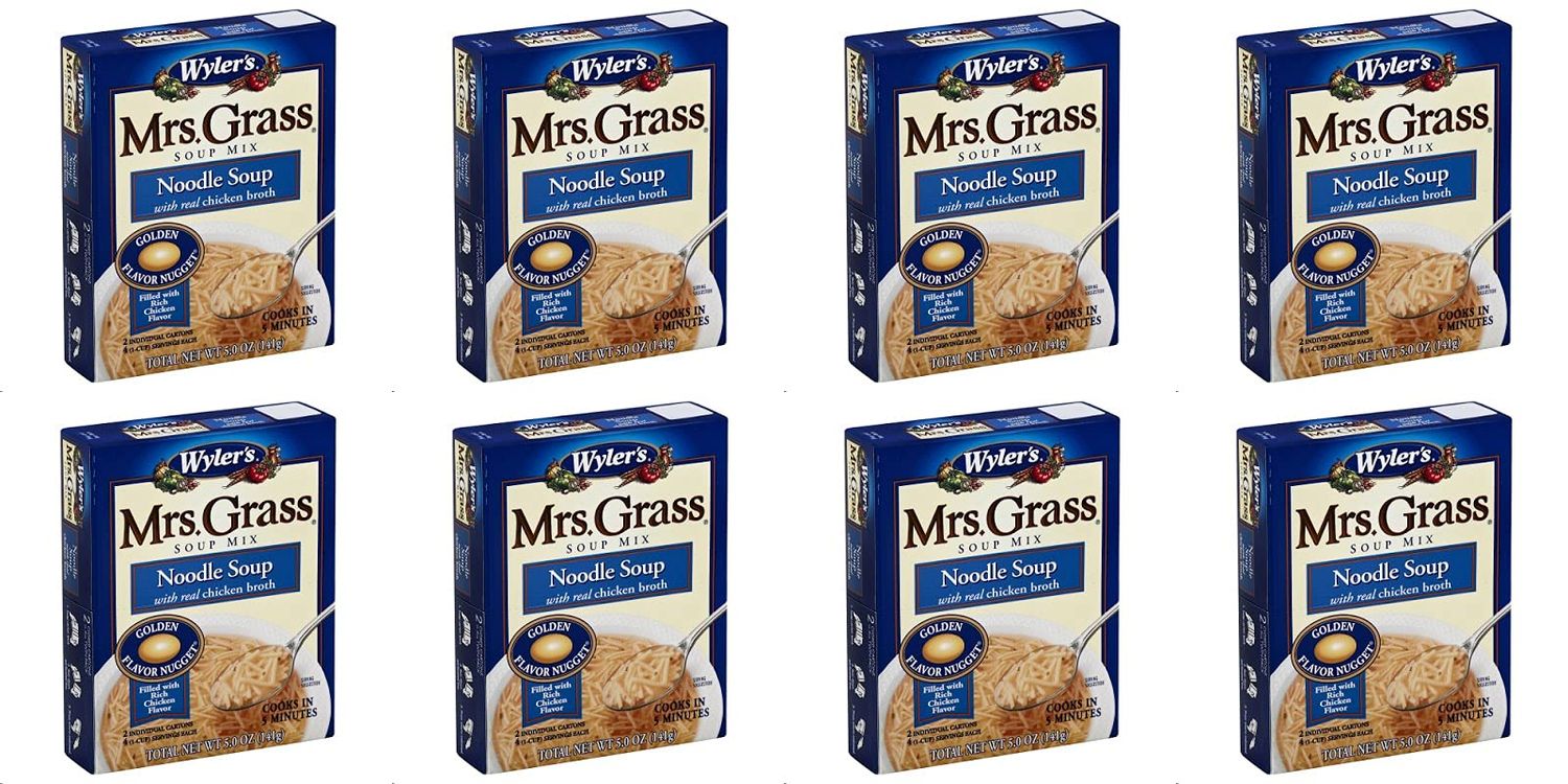 Mrs Grass Mix Soup Chicken Noodle, 4.2 Ounce (Pack of 8)
