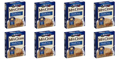 Mrs Grass Mix Soup Chicken Noodle, 4.2 Ounce (Pack of 8)