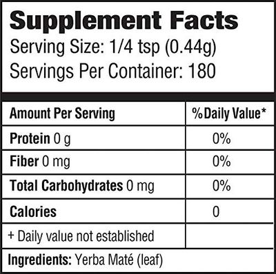 Wisdom of the Ancients Instant Yerba Mate Tea, Unsweetened, 2.82 Ounce