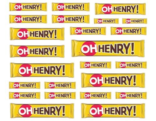 HERSHEY&#39;S Oh Henry! Chocolatey Candy Bars,, 24Count ()