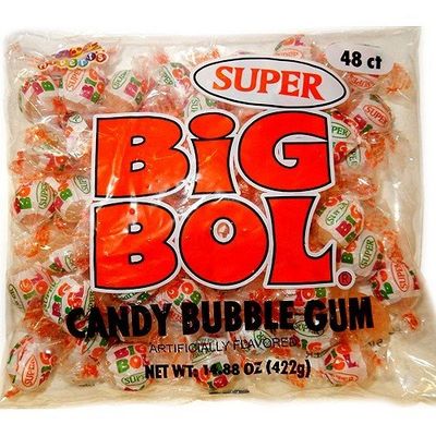 Albert&#39;s SUPER SIZE BIG BOL Candy Bubble Gum 48 count