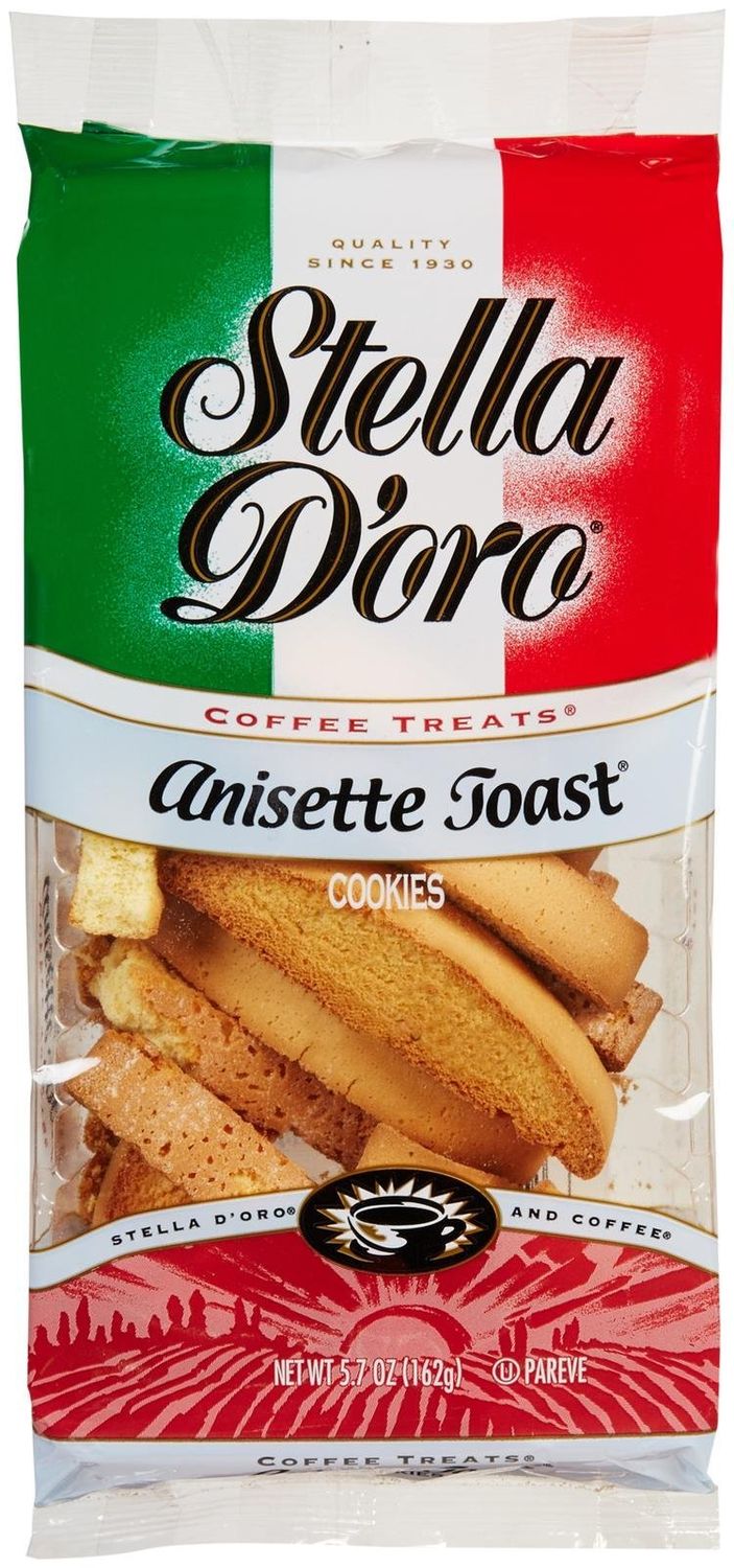 Stella D&#39;Oro Anisette Toast Coffee Treats - 5.7 oz
