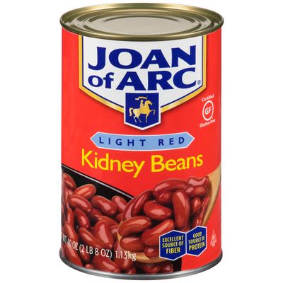 Joan of Arc Beans, Light Red Kidney, 40 Ounce (Pack of 12)