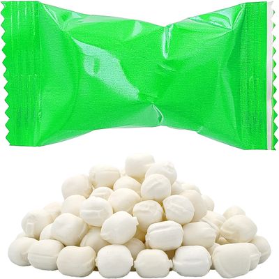 Green Buttermints, Mint Candies, After Dinner Mints, Butter Mint Candy, Kosher Certified, Fat-Free, Individually Wrapped (110 Pieces)