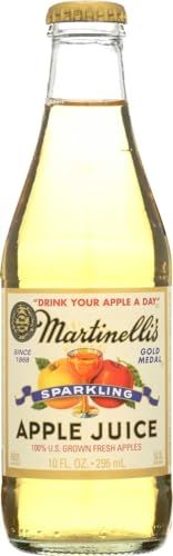 Martinelli&#39;s Sparkling Apple Juice, 10 Ounce (Pack of 12)