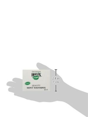 Hotlix Old Fashioned Quality Mint Toothpix (Pack of 20)