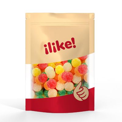 Giant Gum Drops | 2-Pound Pack | Classic Jelly Candy | Assorted Fruit and Licorice Flavors