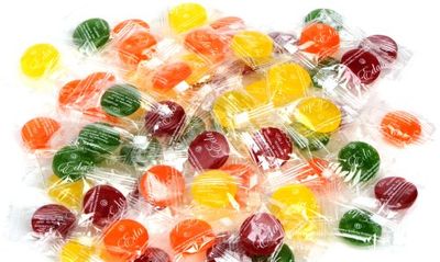 Eda&#39;s Sugar Free Sour Mix Hard Candy, ONE POUND, individually wrapped, OU Parve, Uses Sorbitol, Low Sodium