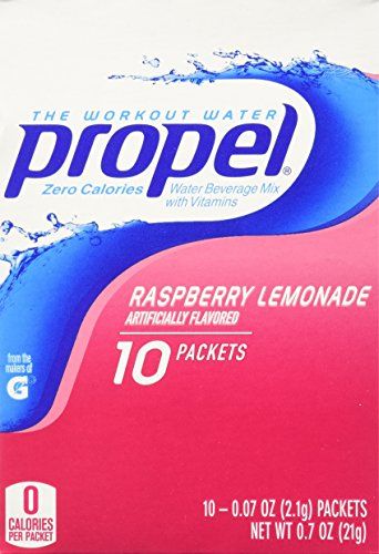 Propel Zero Raspberry Lemonade Water Beverage Mix, 10 count, 0.7 oz