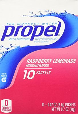 Propel Zero Raspberry Lemonade Water Beverage Mix, 10 count, 0.7 oz