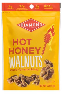 Diamond of California Hot Honey Walnuts, 4 oz, 1 Pack