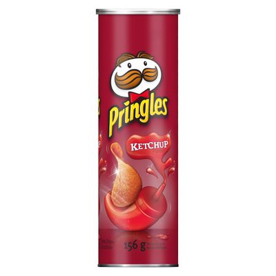 Pringles Potato Chips, Ketchup, 156 Grams/5.50oz {Imported from Canada}