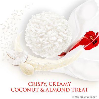Raffaello, Bulk 6 Pack, 15 Count, Premium Gourmet White Almond, Cream and Coconut, Perfect for Holiday Gift Baskets, 5.3 oz Each