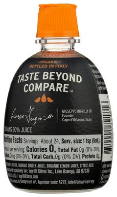Ingrilli Organic Ginger Squeeze Blend, 4 Fl Oz Bottle (Pack of 6)
