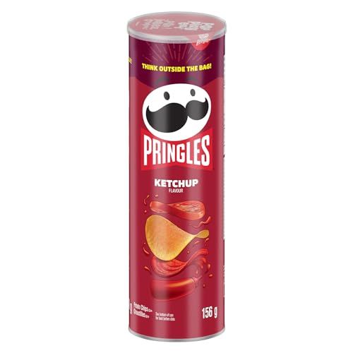 Pringles Potato Chips, Ketchup, 156 Grams/5.50oz {Imported from Canada}