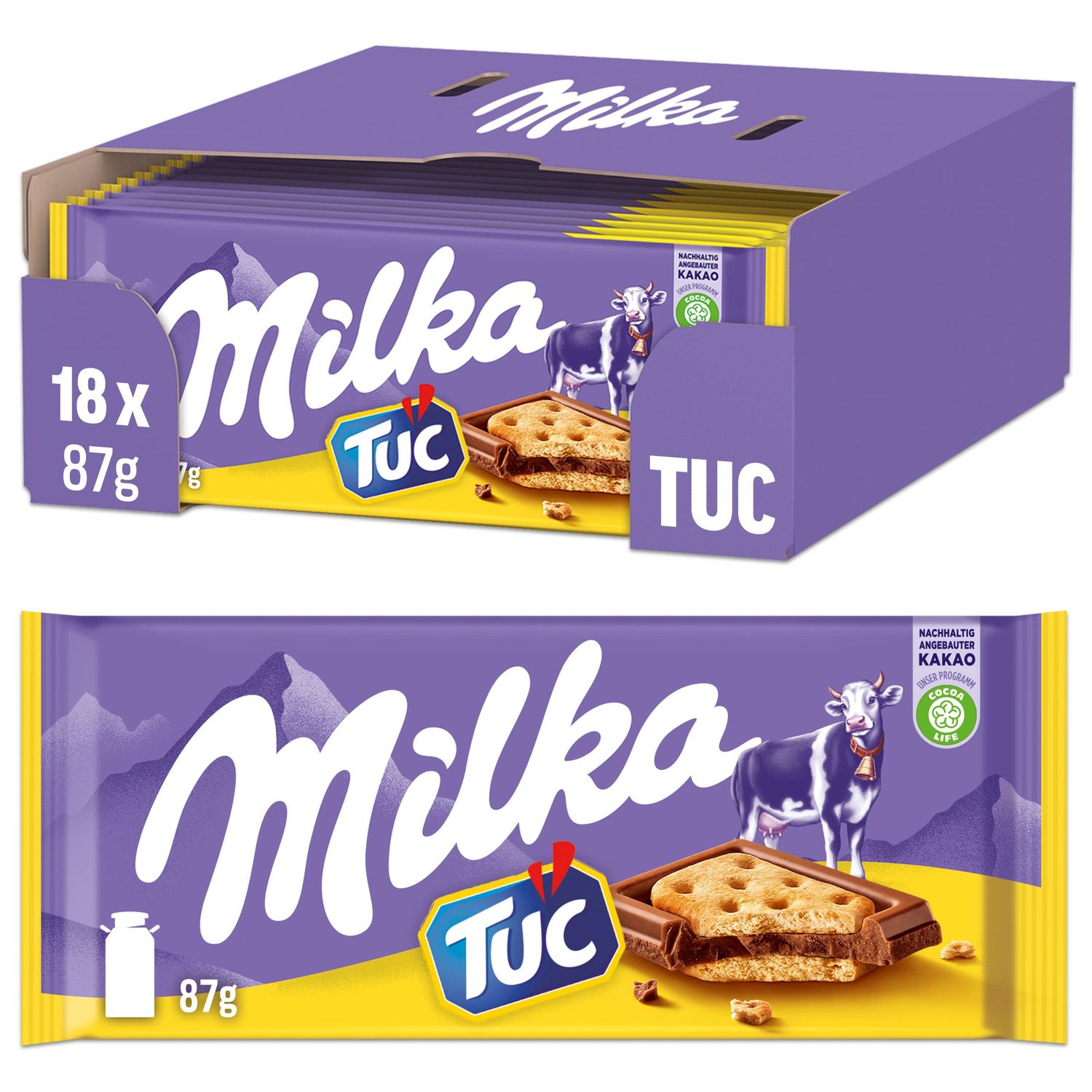 Milka &amp; TUC Crackers - Pack of 3