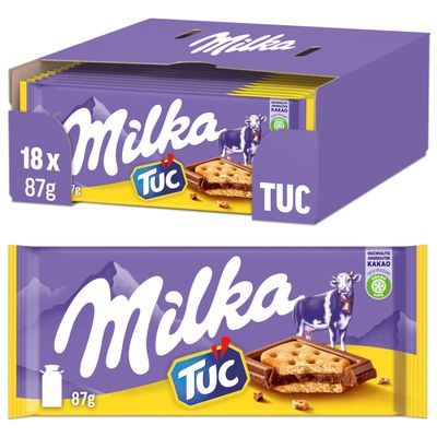 Milka &amp; TUC Crackers - Pack of 3
