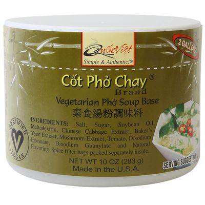 Quoc Viet Foods Vegetarian Pho Soup Base 10oz Cot Pho Chay Brand