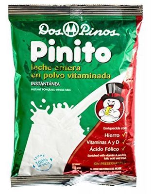 DOS PINOS Powered Milk Leche Pinito Whole Milk, Leche Entera En Polvo, 400 g