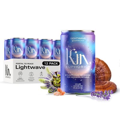 Lightwave by Kin Euphorics - 8 Fl Oz (12pk)