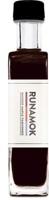Runamok Organic Smoked Maple Old Fashioned Cocktail Syrup | Non-Alcoholic Maple-based Cocktail Mixers | Perfect Smoky Old Fashioned | 8.45 Fl Oz (250mL)