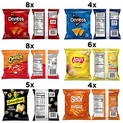 Frito Lay Classic Mix Variety Pack, (Pack of 35)