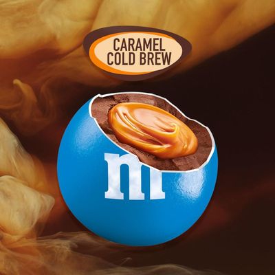 M&amp;M'S Caramel Cold Brew Chocolate Candy, 33.82 Oz, 24 Ct Bulk Box