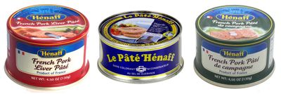 From France Henaff Mix Pates and Rillette 3 Types of Different Tastes