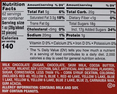 Mars M&amp;M'S Milk Chocolate Holiday Candy (62 Ounce .), 62 Ounce ()