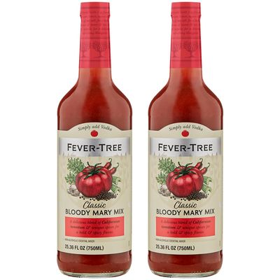 Fever Tree Classic Bloody Mary Mix - Premium Quality Mixer - Refreshing Beverage for Cocktails &amp; Mocktails 750ml Bottle