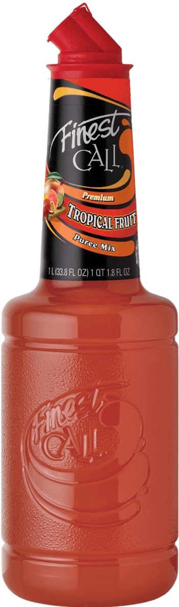 Finest Call Premium Tropical Fruit Puree, 1 Liter Bottle (33.8 Fl Oz)